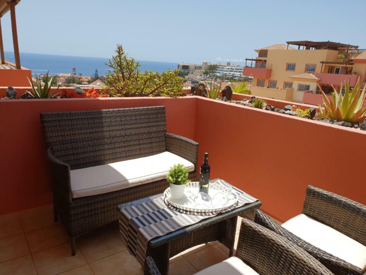 Terrazas Del Duque 2, Terrace, Sea View, Only 300 M To Beach, Heated Pool, Air Conditioning, Wifi Internet, Dishwasher, Washing Machine Costa Adeje  Zewnętrze zdjęcie