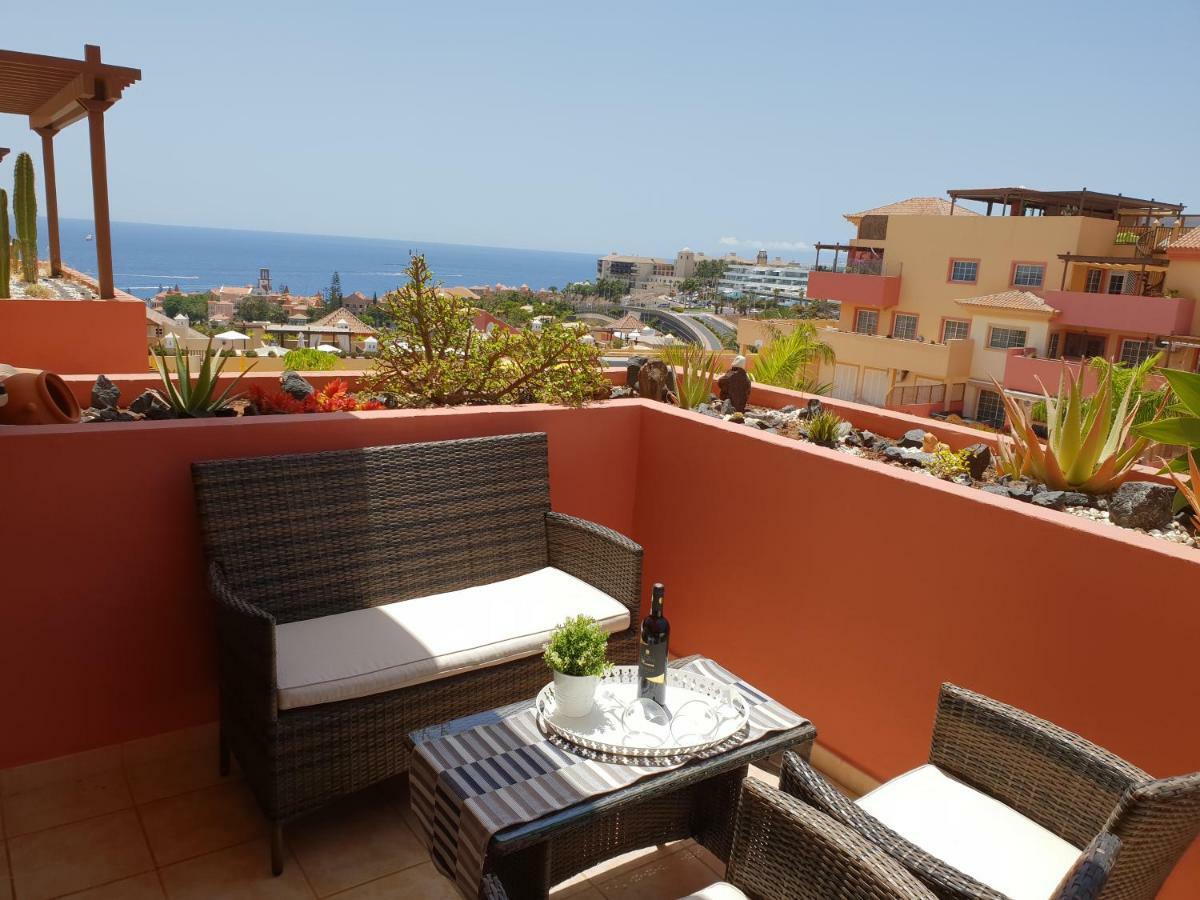 Terrazas Del Duque 2, Terrace, Sea View, Only 300 M To Beach, Heated Pool, Air Conditioning, Wifi Internet, Dishwasher, Washing Machine Costa Adeje  Zewnętrze zdjęcie
